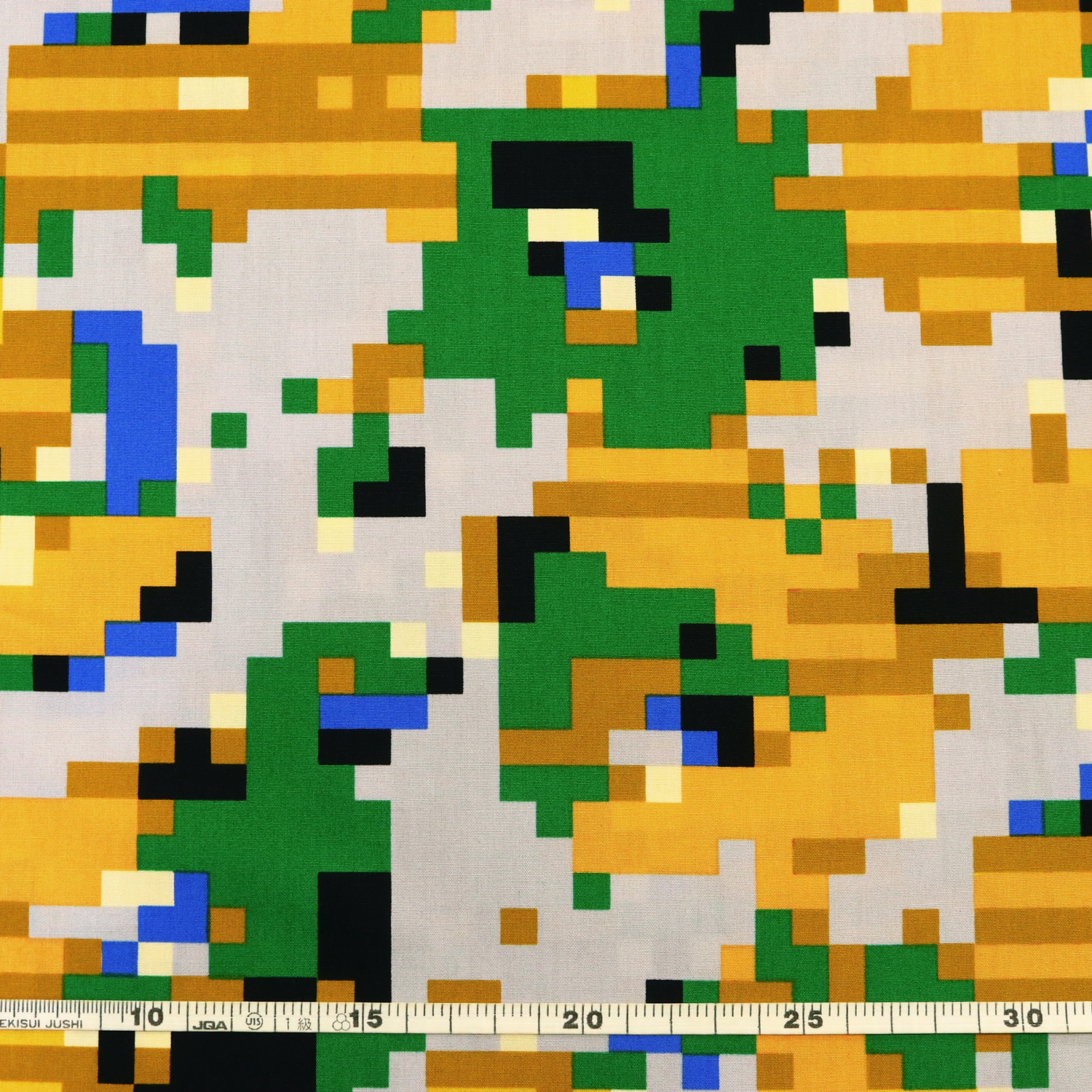 【WEB限定・原反特価】■1022-1230-1A 綿ブロードプリント生地 巾約110cm 原反（巻）