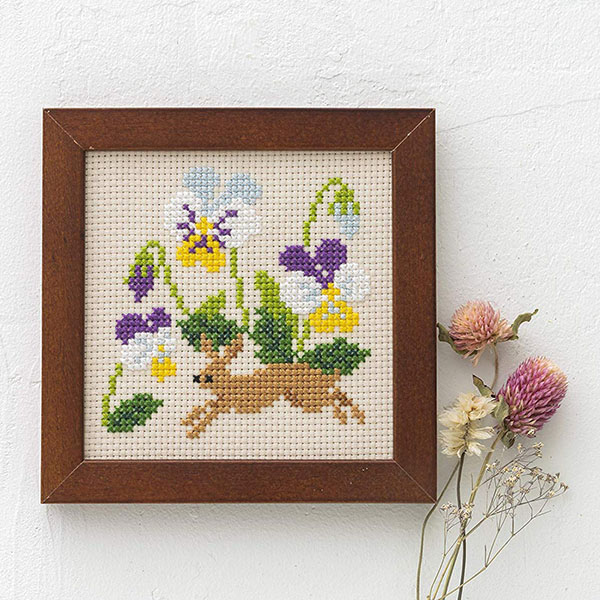 CSK870 Cross Stitch Kit with Frame (pcs)