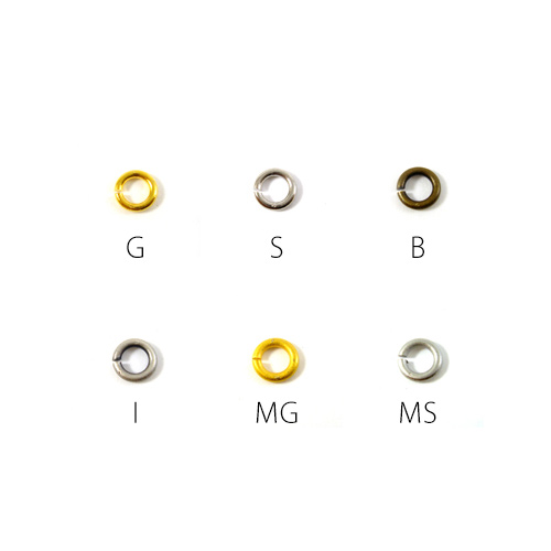 K670-6 Jump Ring, 6pcs x 6set (set)