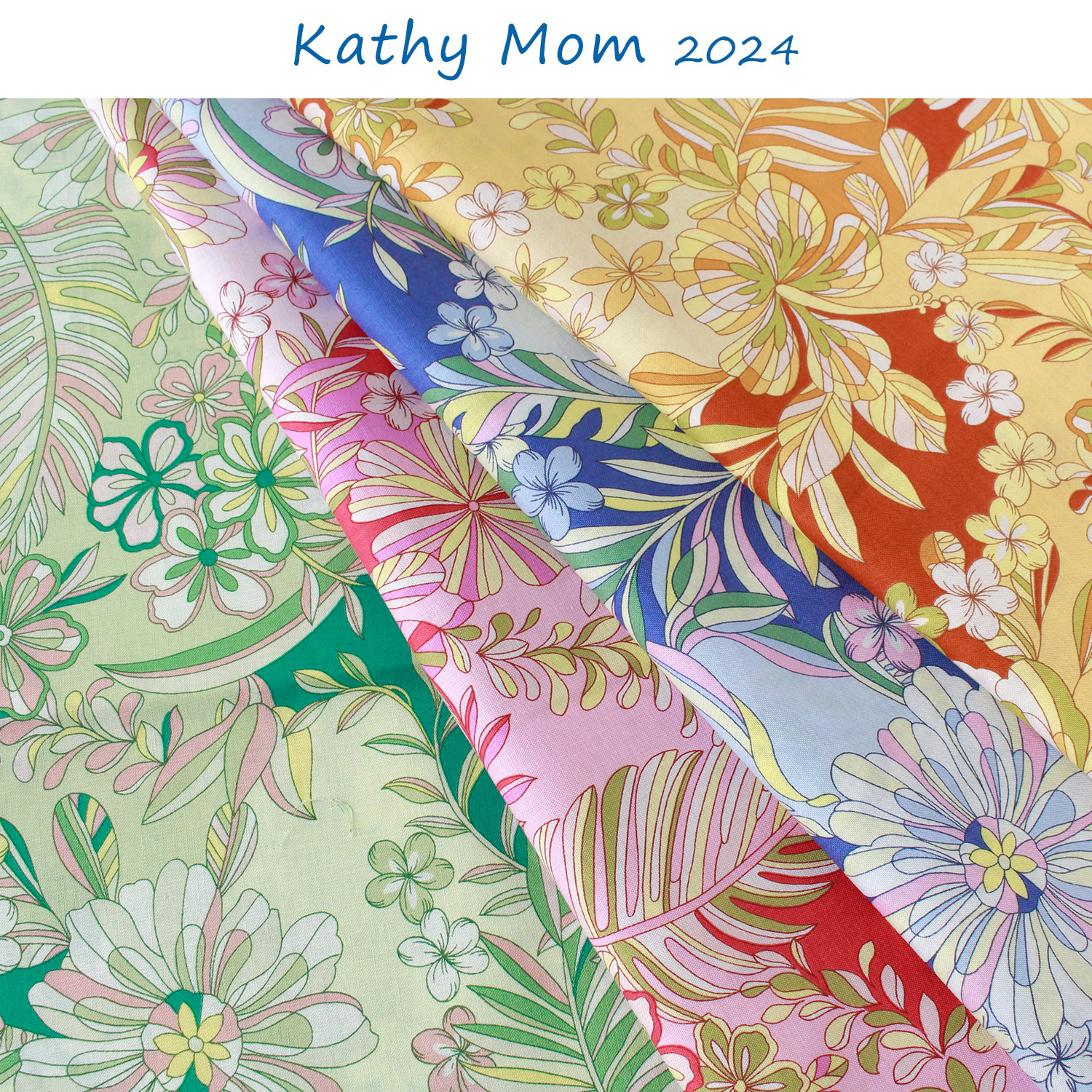 MT02403 Kathy Mom[キャシーマム] ハッピーフラワー 1m単位 (m)