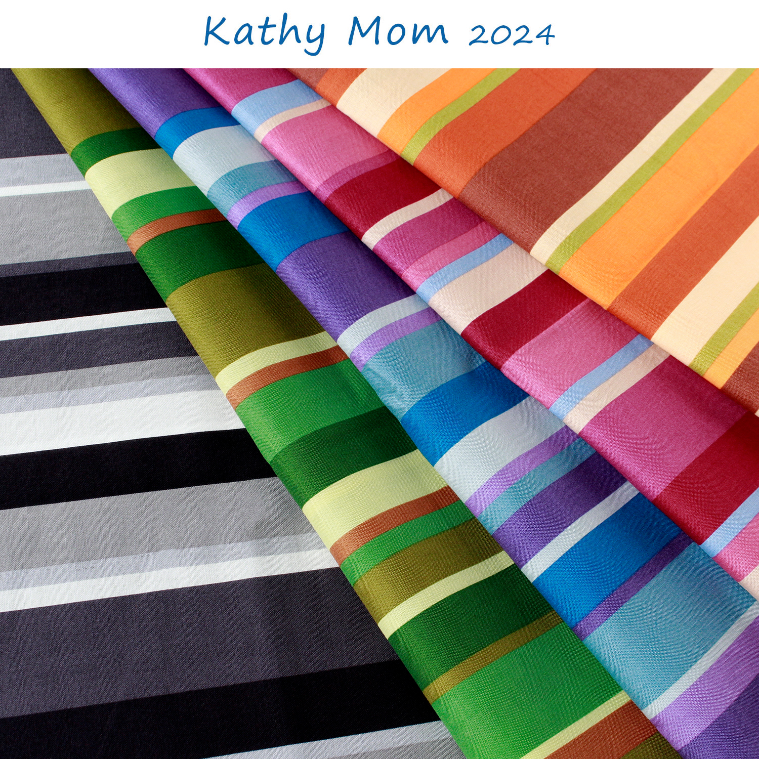 MT02405 Kathy Mom Happy Stripe 1m/unit (m)