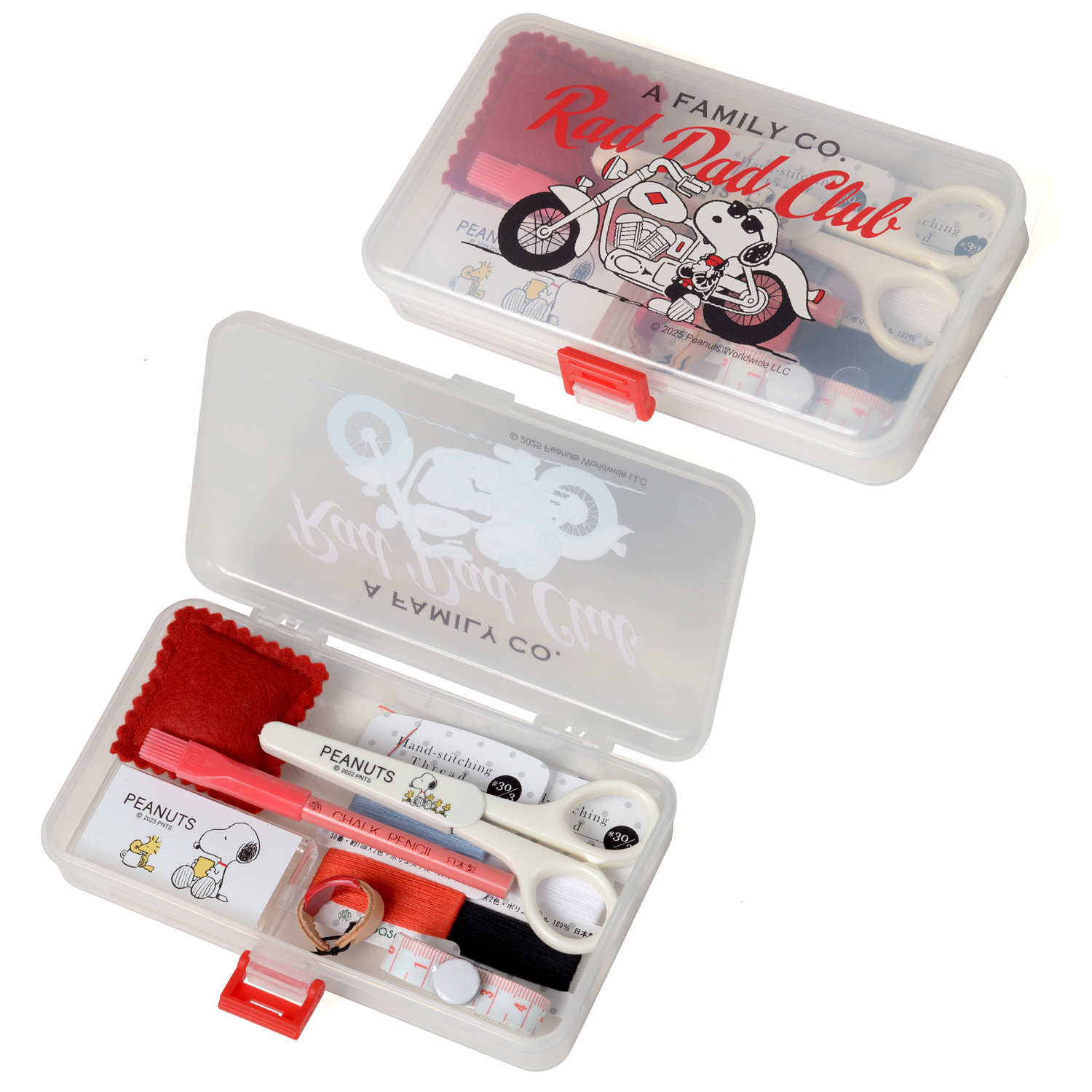 MIS18704 スヌーピーソーイングセット ストッパータイプ 9点セット (個)