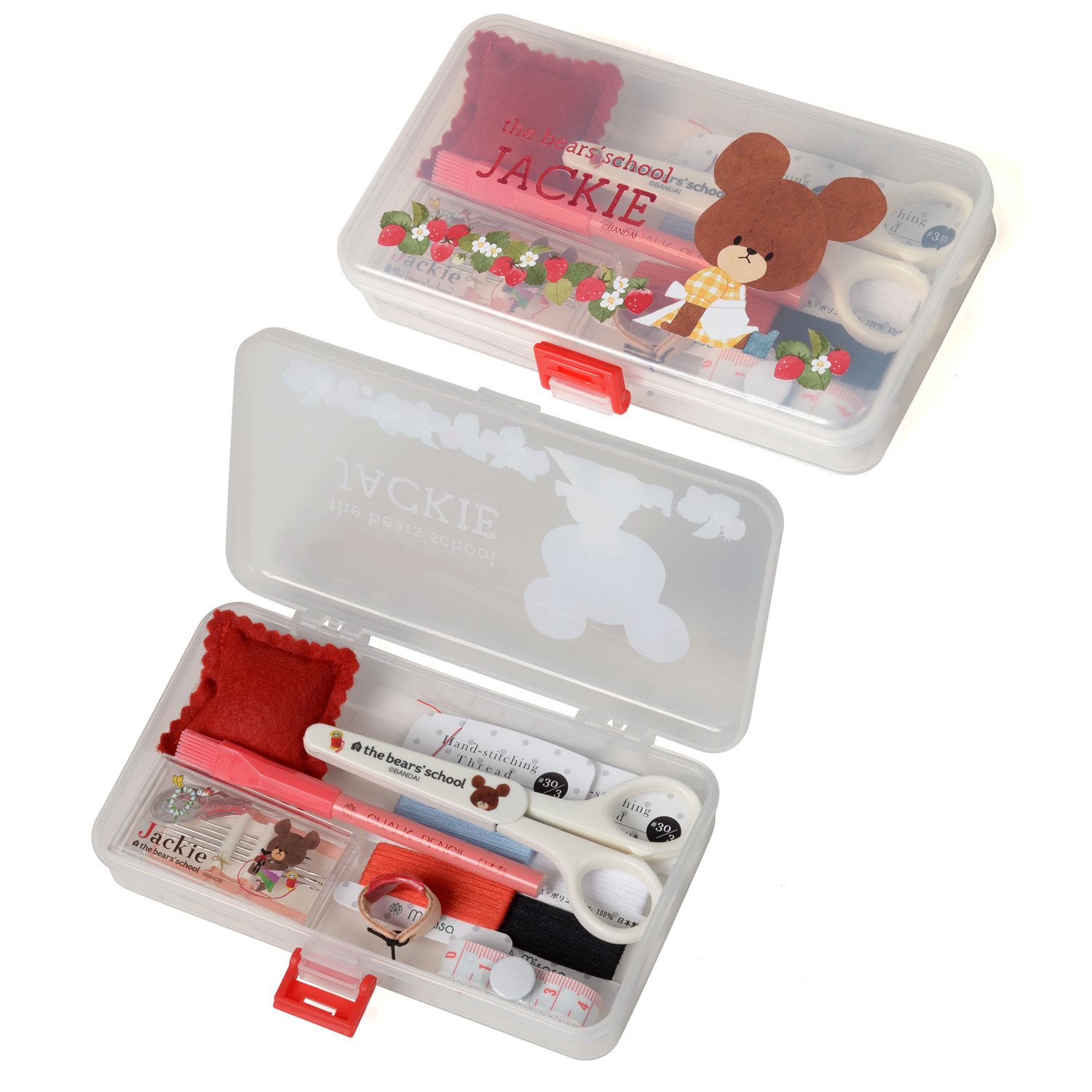 MIS1799 ミササ ソーイングセット くまのがっこう ストッパータイプ 8点セット(個)