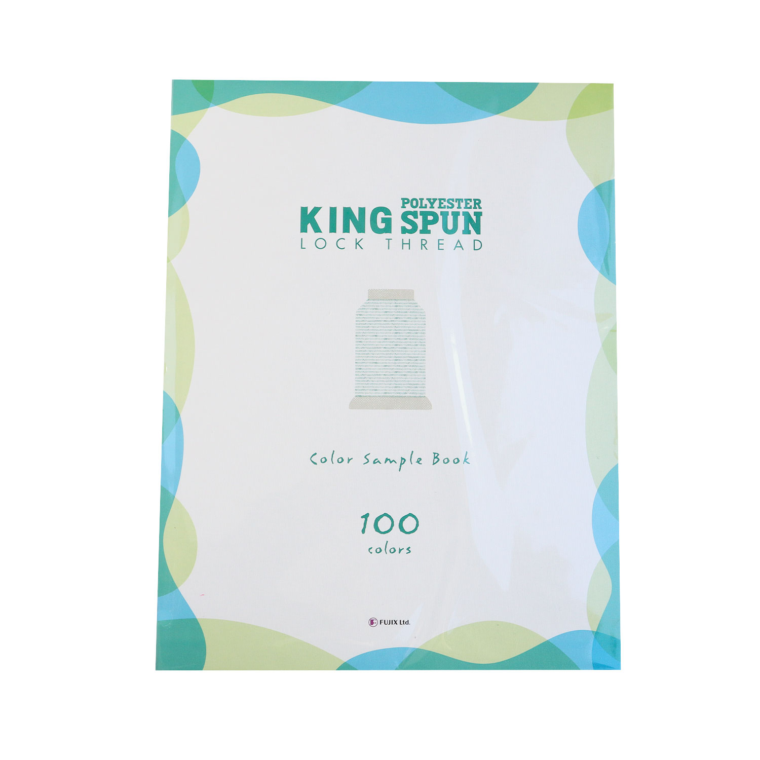 FK9052 King Spun Overlock Thread Sample Book (book)