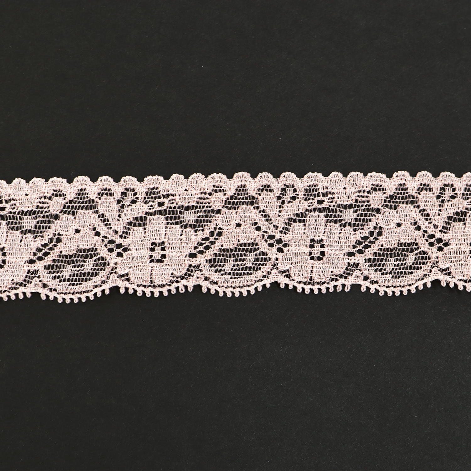 [Limited Special Price] TOK-725052-80 Special Price Stretch Lace Width 2.5cm*220m Sand Beige (Roll)