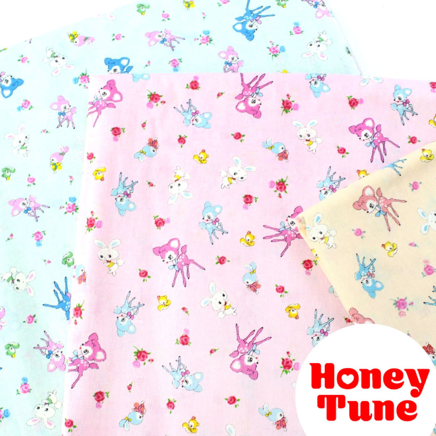CHU058R-2 Honey Tune Bambi and His Little Friends, approx.12m (roll)