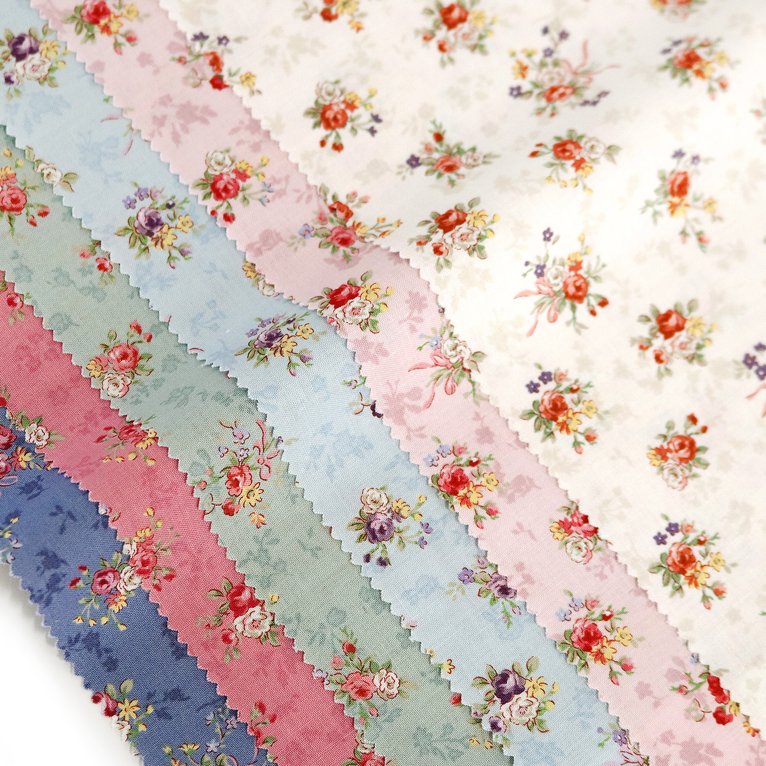 RU2500H-13 RURU Bouquet Rose Sheeting 1m/unit (m)