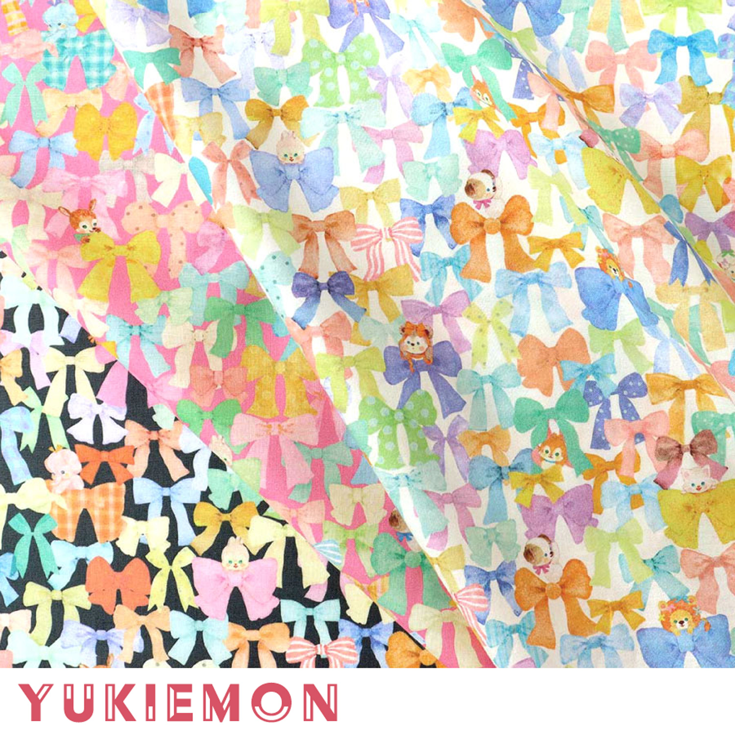 ■DP4425R-1 ユキエモン yukiemon リボンコレクター 60ローン 22fabric 巾約110cm 原反約12m (巻)