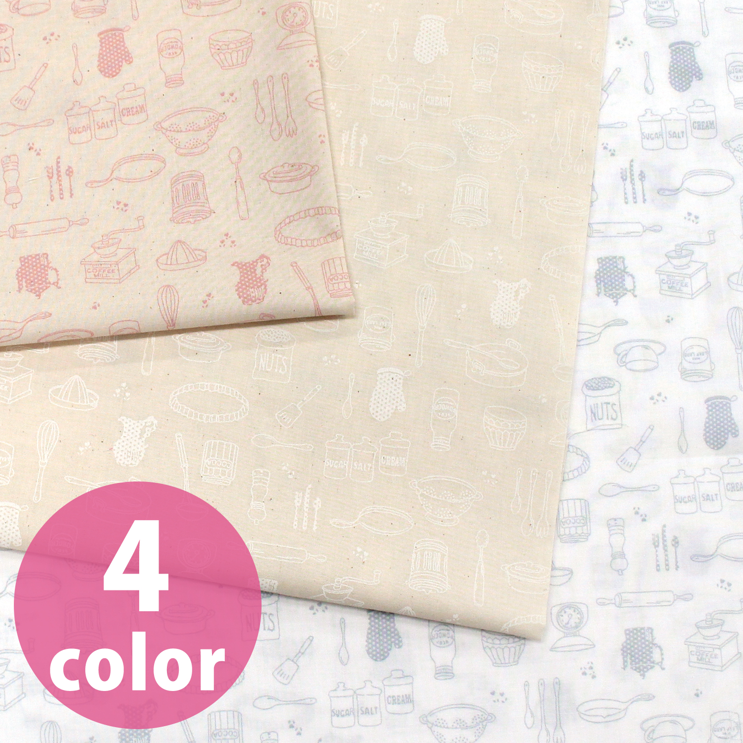 ■KW3115R-13 Scare lacquer print fabric Kitchen goods Original roll approx. 11m (roll)