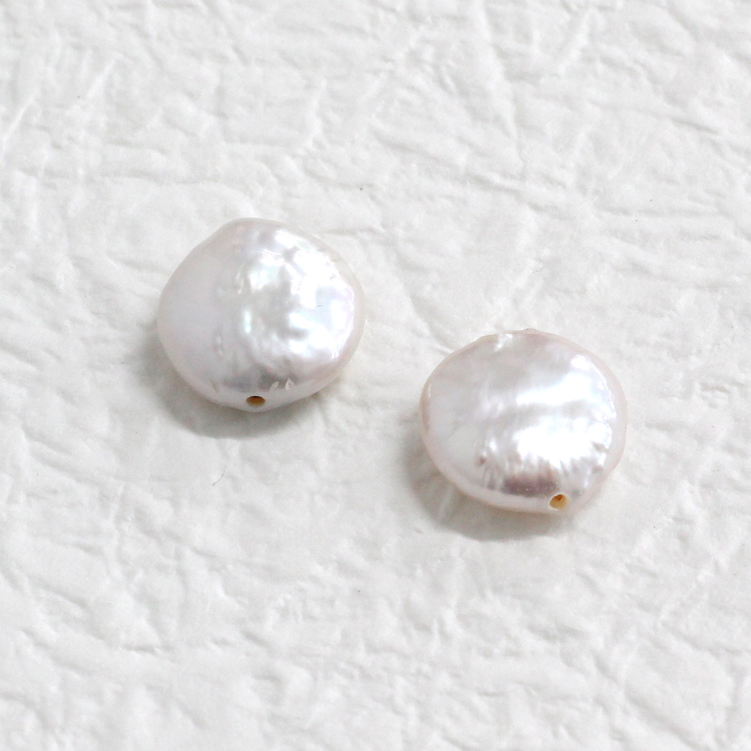 KE-TAN15 Freshwater pearl coin φ11mm 4 pcs (bag)