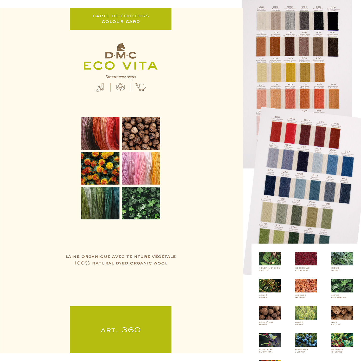 DMC-W360-SAMPLE Ecovita sample book (book)