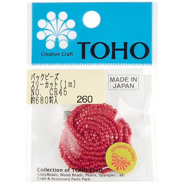 MSB-CR45-PC TOHO Beads Three Cut Beads Sm round 1m approx. 680pcs (bag)