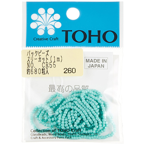 MSB-CR55-PC TOHO Beads Three Cut Beads Sm round 1m approx. 680pcs (bag)