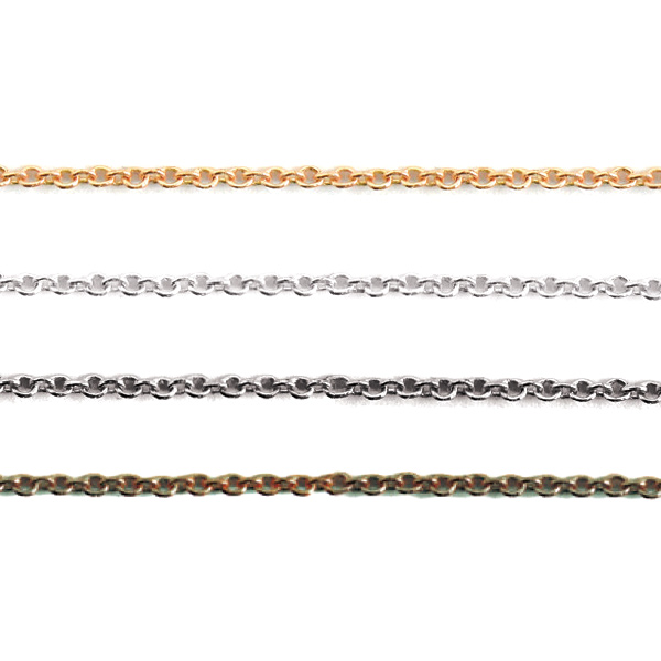 KH61・62・63・64 Thin chain, 1m (m)