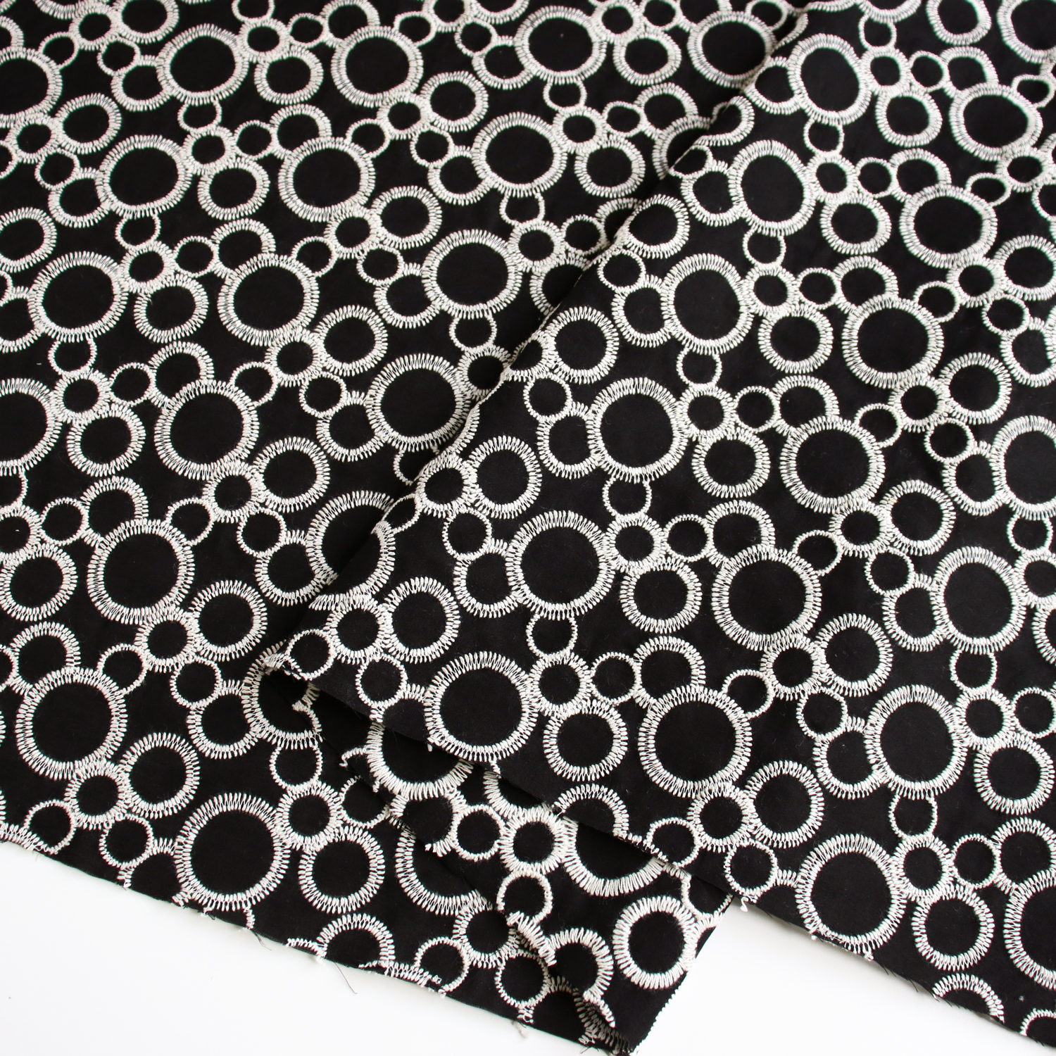AL1186R-99 cotton lace fabric, Width 100cm, 〇m roll (roll)