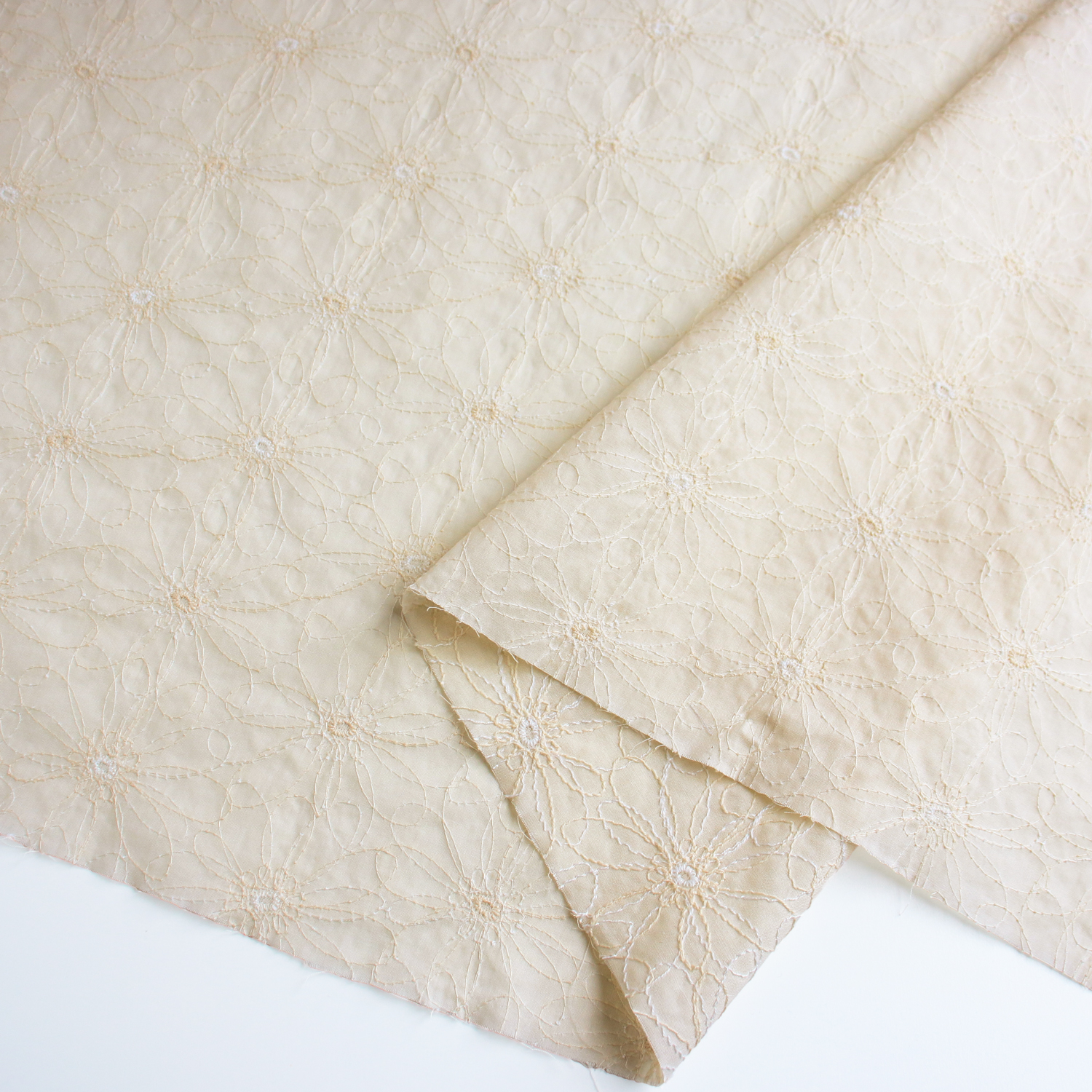 AL561R-3080 cotton lace fabric, Width 100cm, 〇m roll (roll)