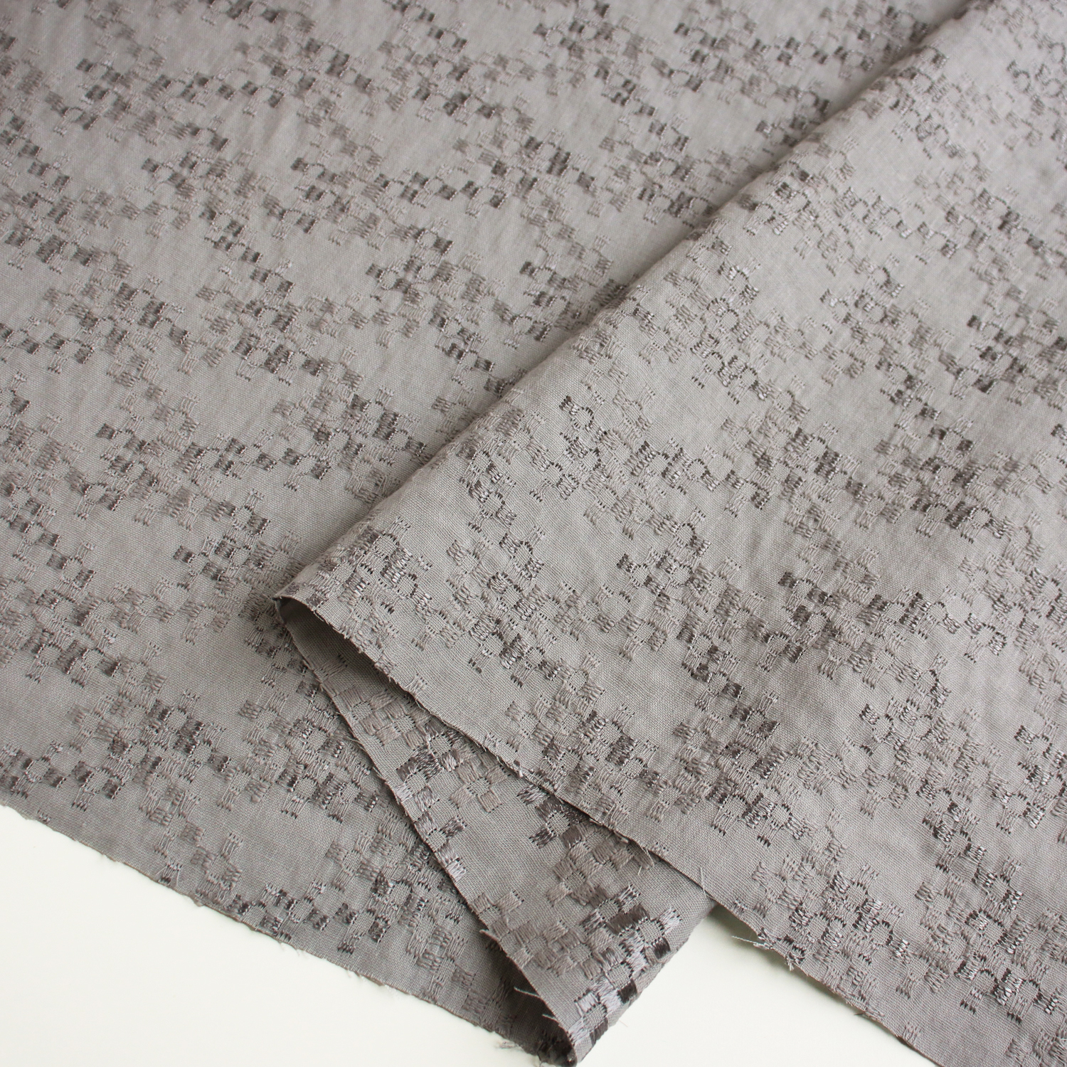 AL566R-5095 cotton lace fabric, Width 100cm, 〇m roll (roll)