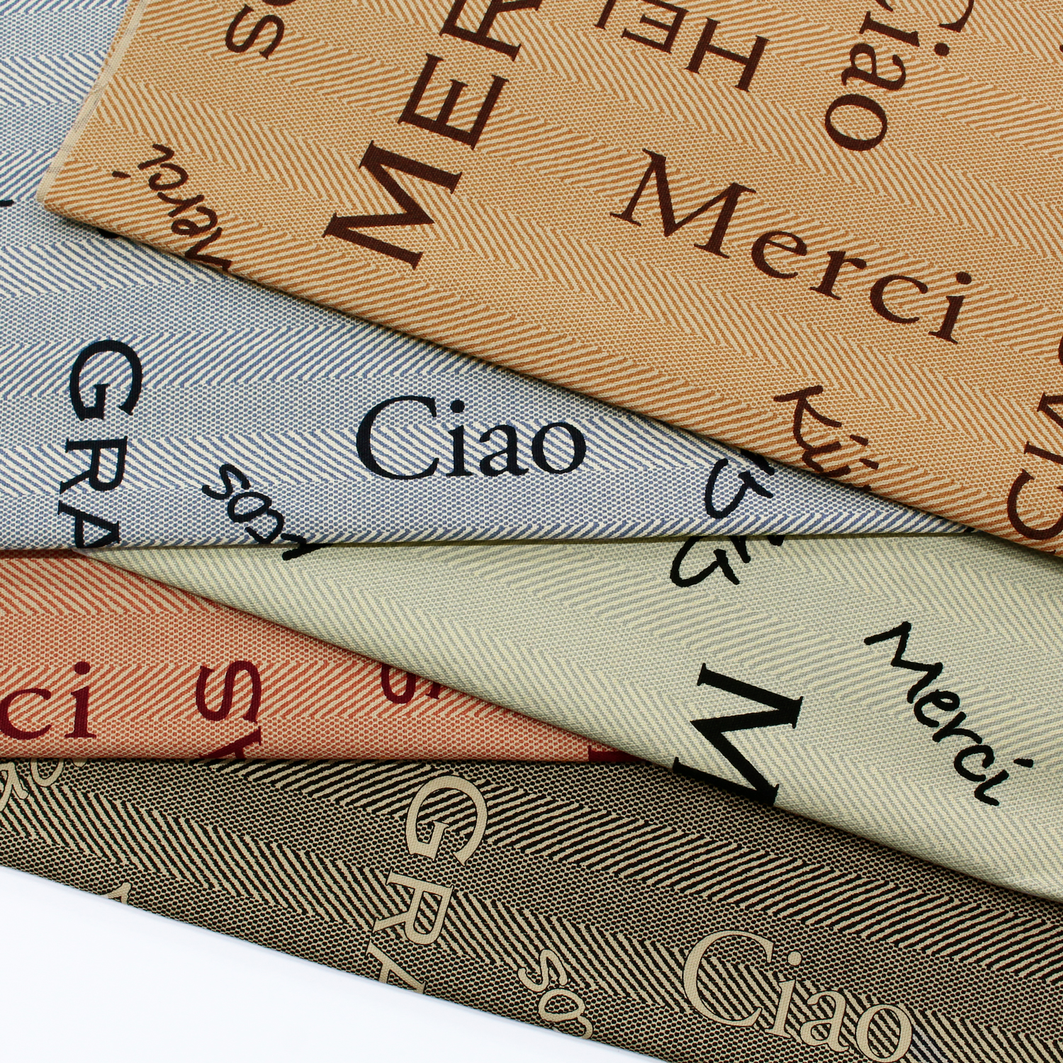 ■SC10674R Oxford Print Fabric "Alphabet" approx. 13m roll (roll)