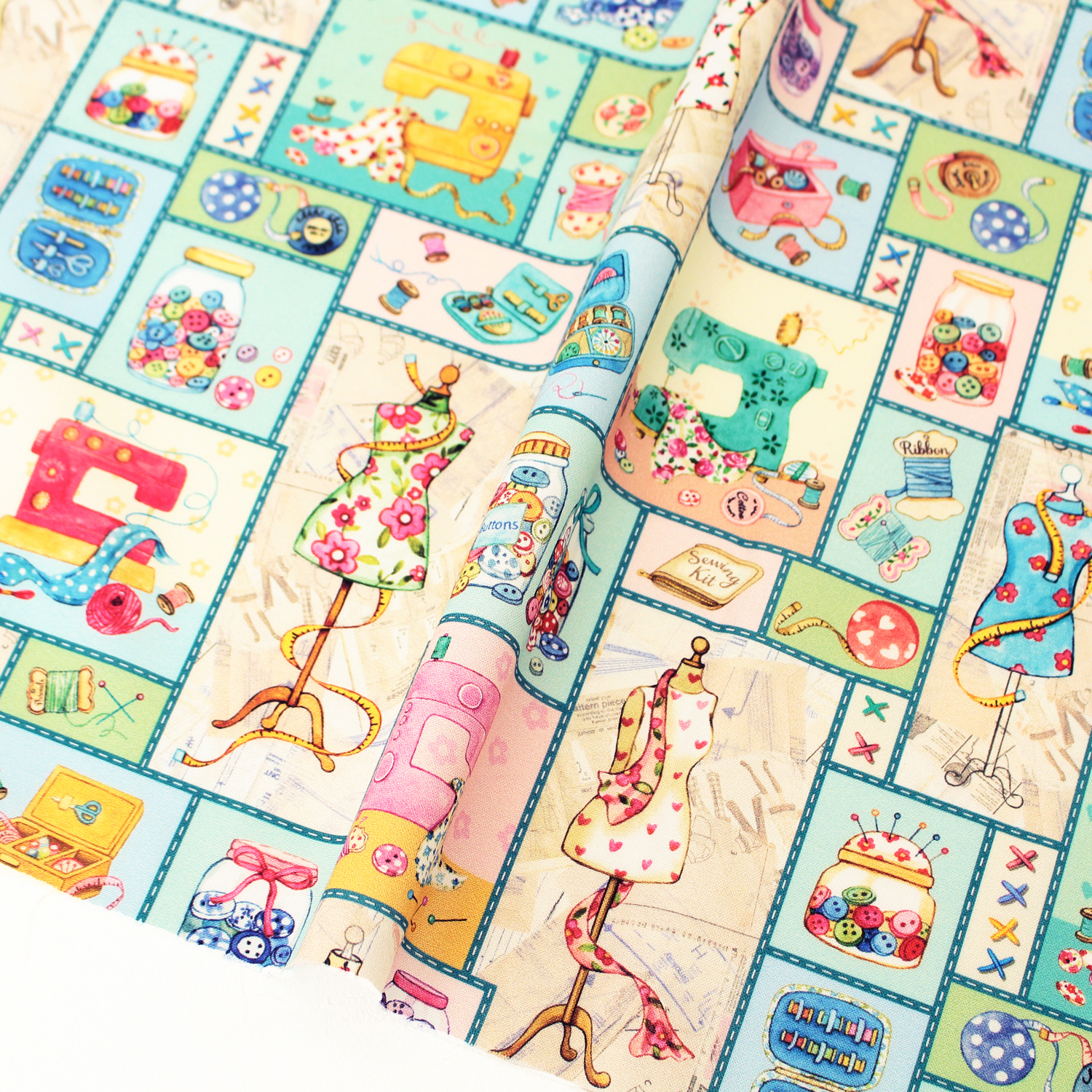 MICH12157-M Michael Miller SEW PRETTY PATCHWORK  Width approx. 110cm, 1m unit (m)