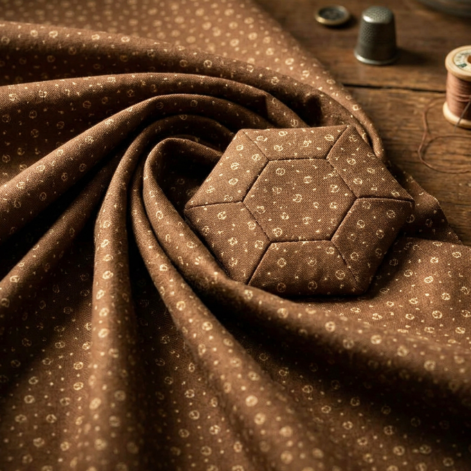 WIN54835-4 WINDHAM FABRICS Thimbleweed シリーズ USAプリント生地 1m単位 (m)