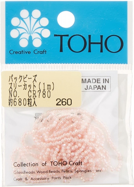 MSB-CR780-PC TOHO Beads Three Cut Beads Sm round 1m approx. 680pcs (bag)