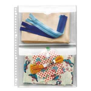 NP2M refill pocket 2 pockets for A4 size 2 pcs (bag)