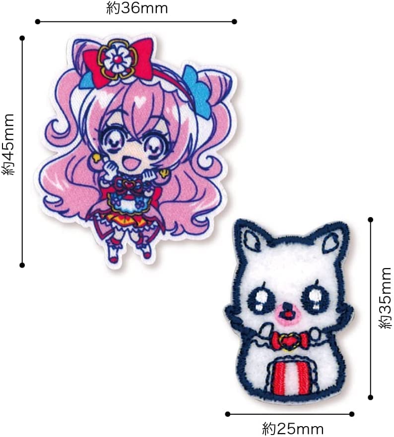 デリシャスパーティプリキュアのキュアプレシャス＆コメコメ6点