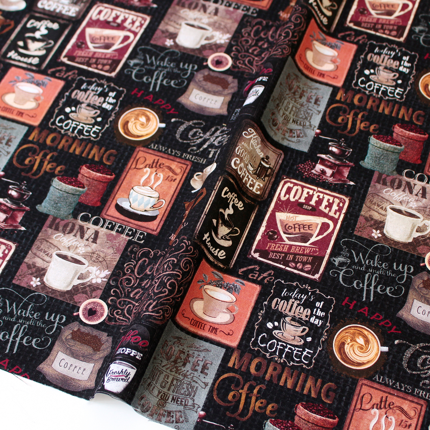 TIME3421-B Print Fabric, TimeLess Treasures USA fabric 1m/unit (m)