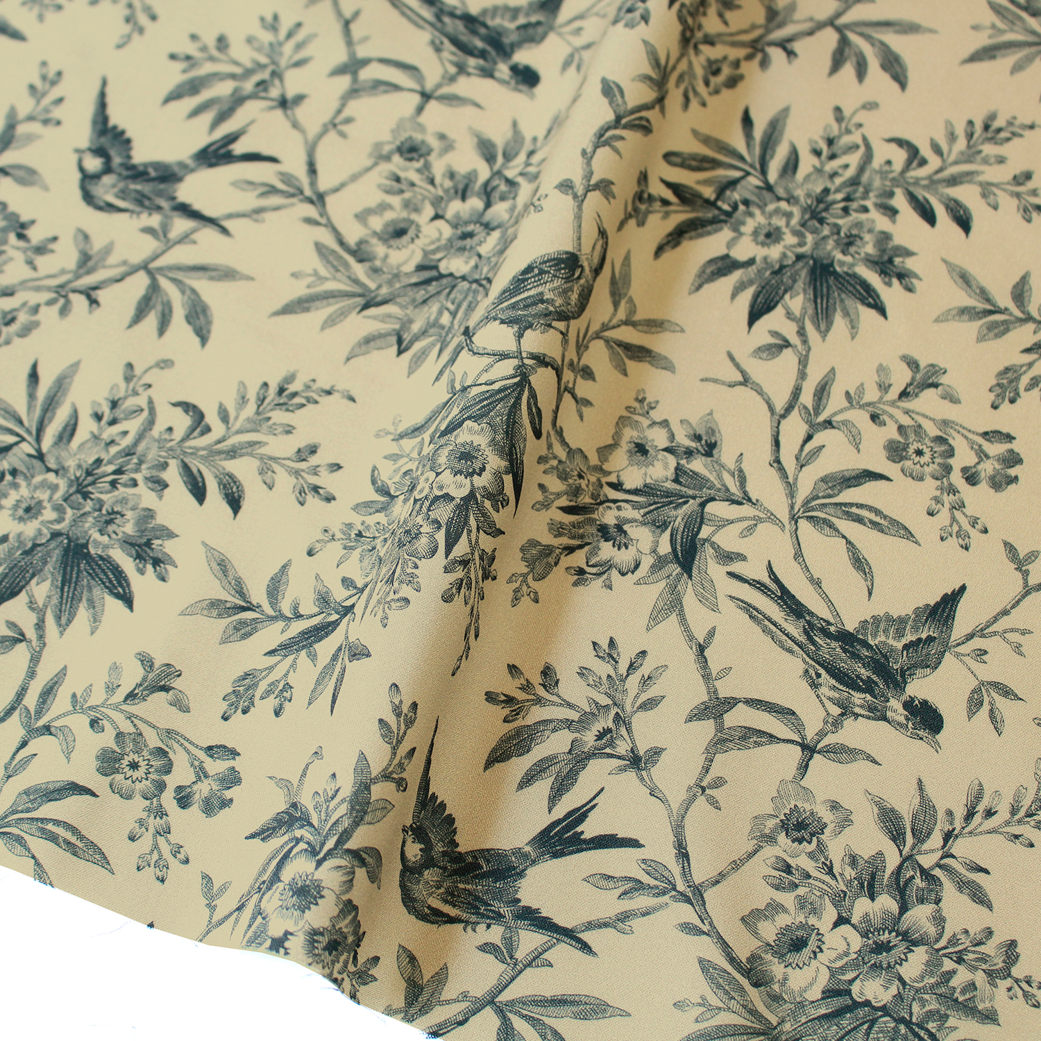 MAR520918-T Beige nuts and birds TAN TimeLess Treasures Time Rest Leisure USA Printed Fabric 1m/unit（m）