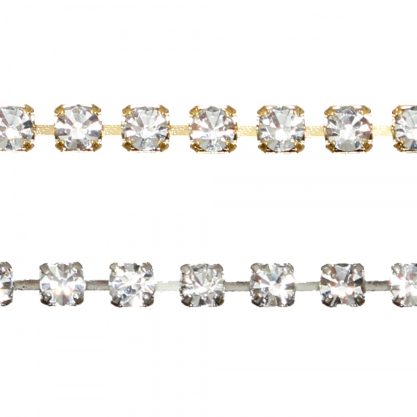 A9-5・6　Rhinestone Chain, crystal, #110 (m)
