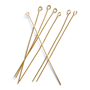 Q627MG Eye Pins Matte Gold 5pack (set)