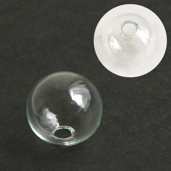 KE917 Glass Dome [round] approx. 16mm (bag)