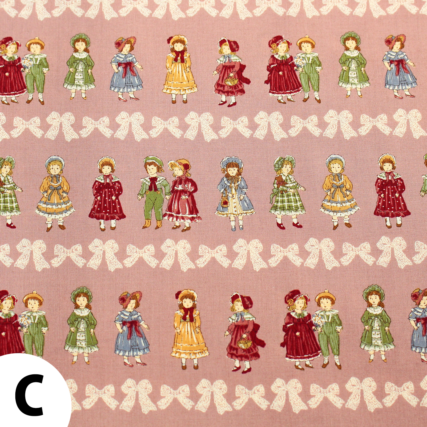 【WEB限定・原反特価】■NCM-GR21300R-C GRACE by ALTO ALBERO COLLECTION ボーダー シーチング 巾約110cm 原反特価 (巻)