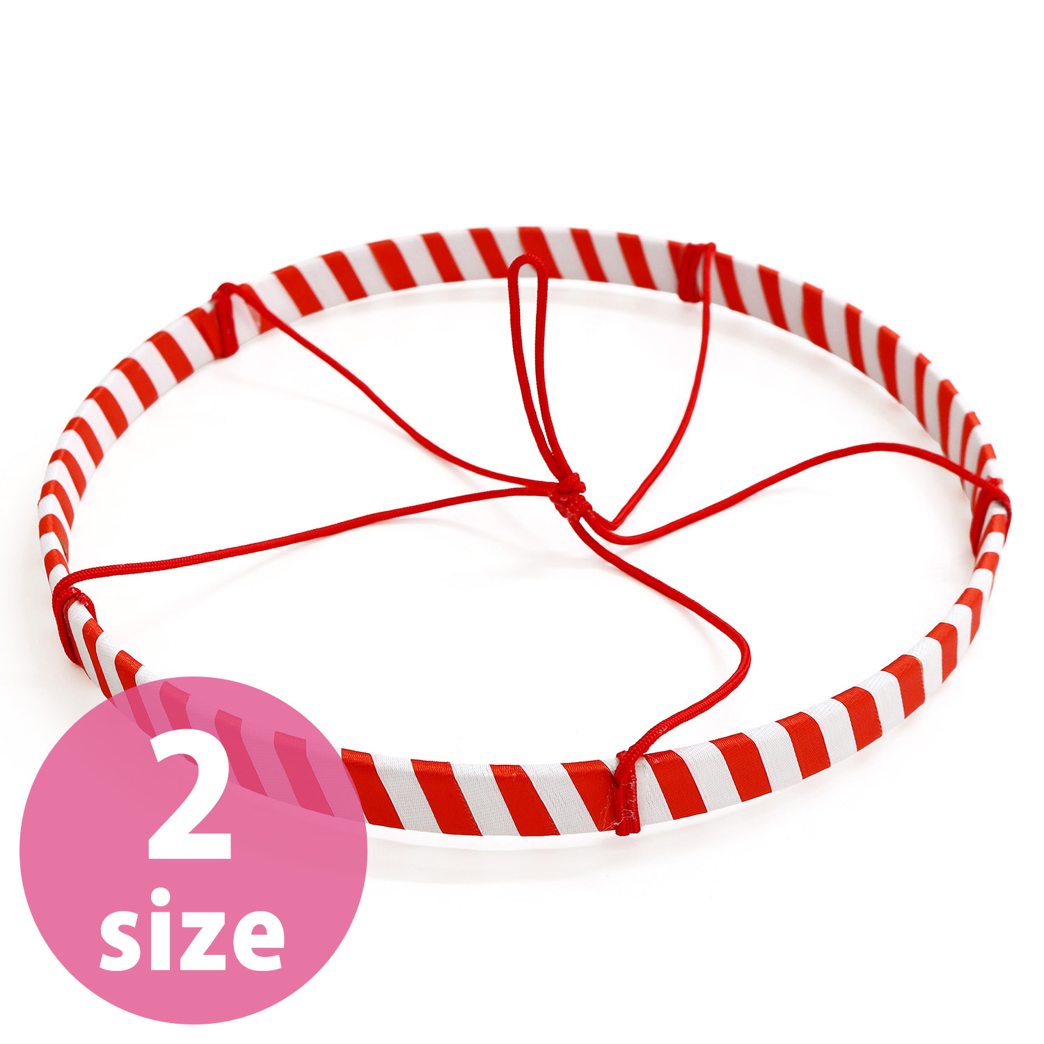 TR-26,27 タカギ繊維 つるし紐付き 紅白リング (個)