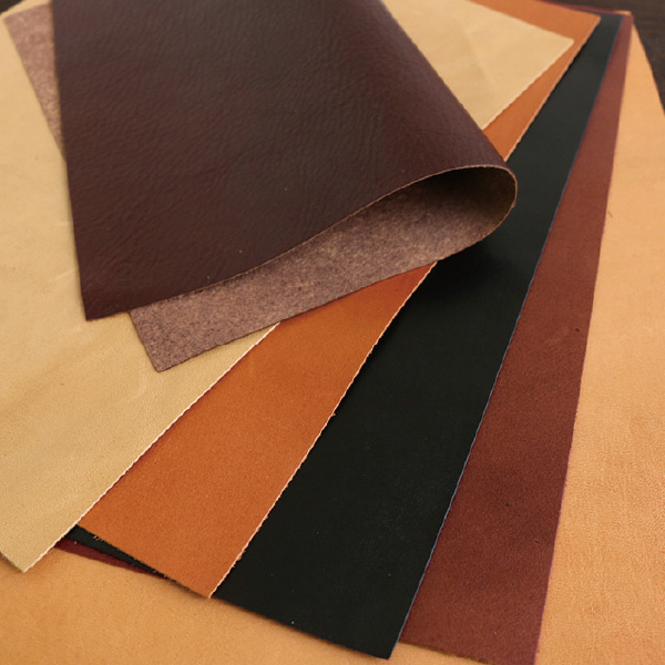 Thin Genuine Leather Sheet 17 x 11cm 1 sheet (bag)