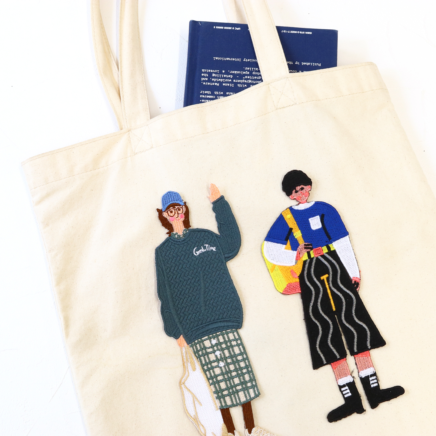 数量限定】KNW-BW 韓国輸入 KnitWit 縫い付けビッグワッペン BIG