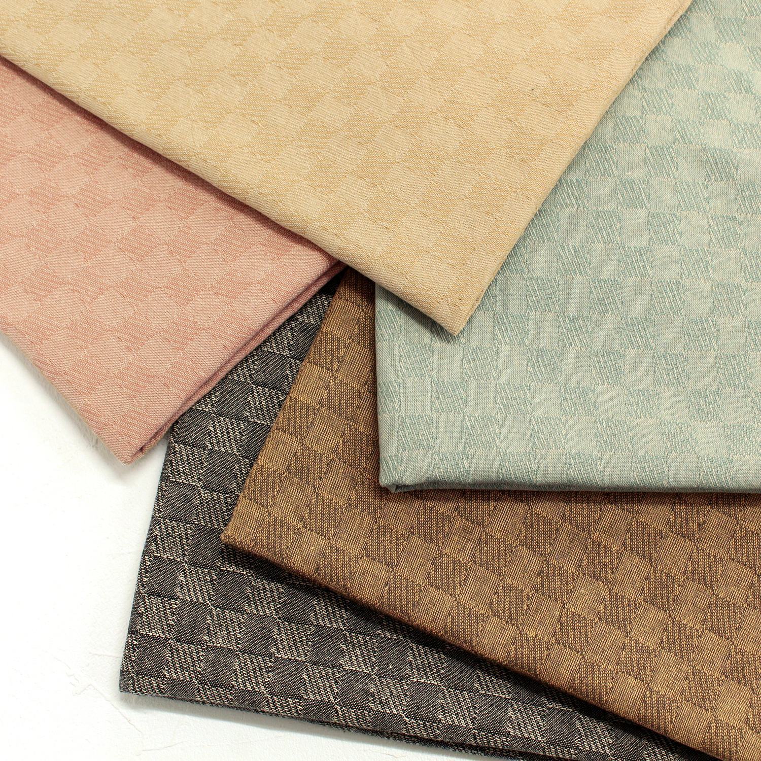 NCM-CY500-1 Niigata yarn dyed fabric Checkered pattern Width approx. 110cm 1m/unit (m)