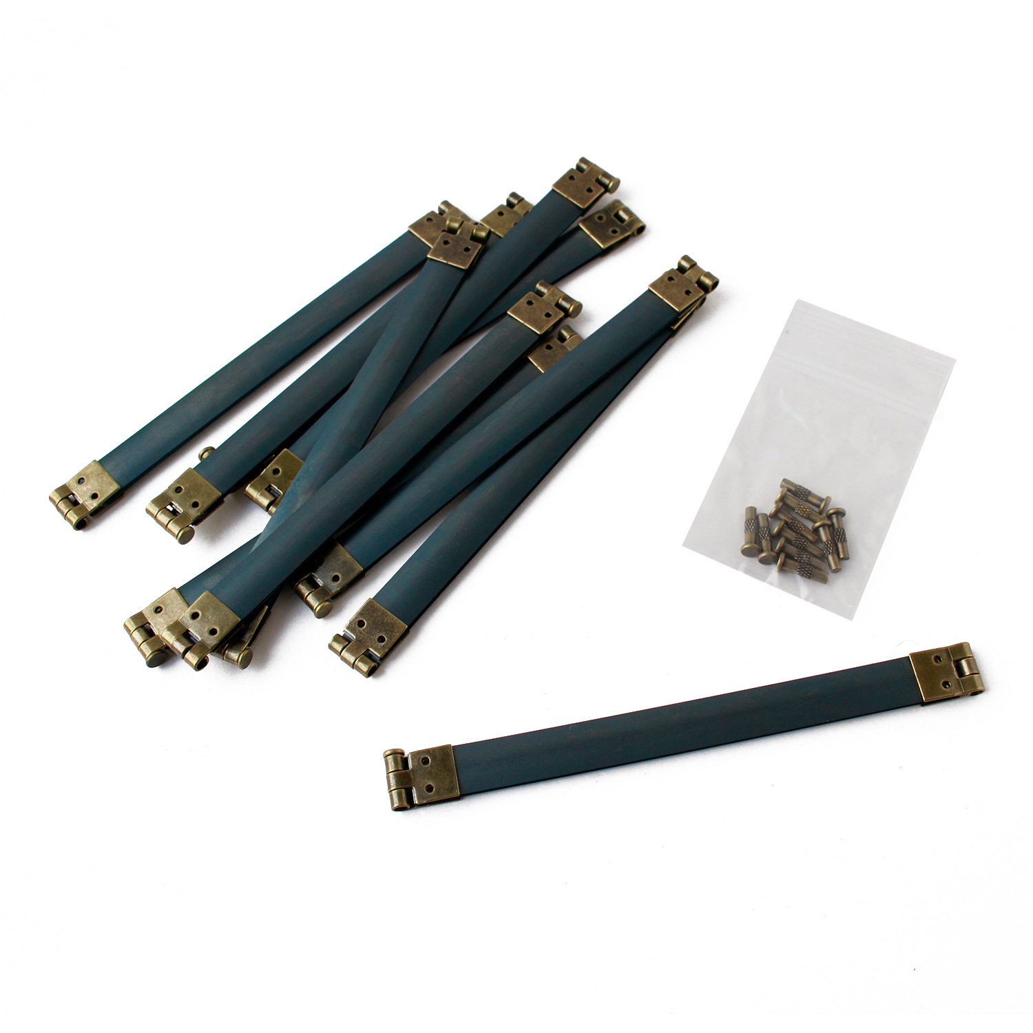 【春フェア】【後継品】JS8002 バネ口金 AG 12cm 10本 (袋)