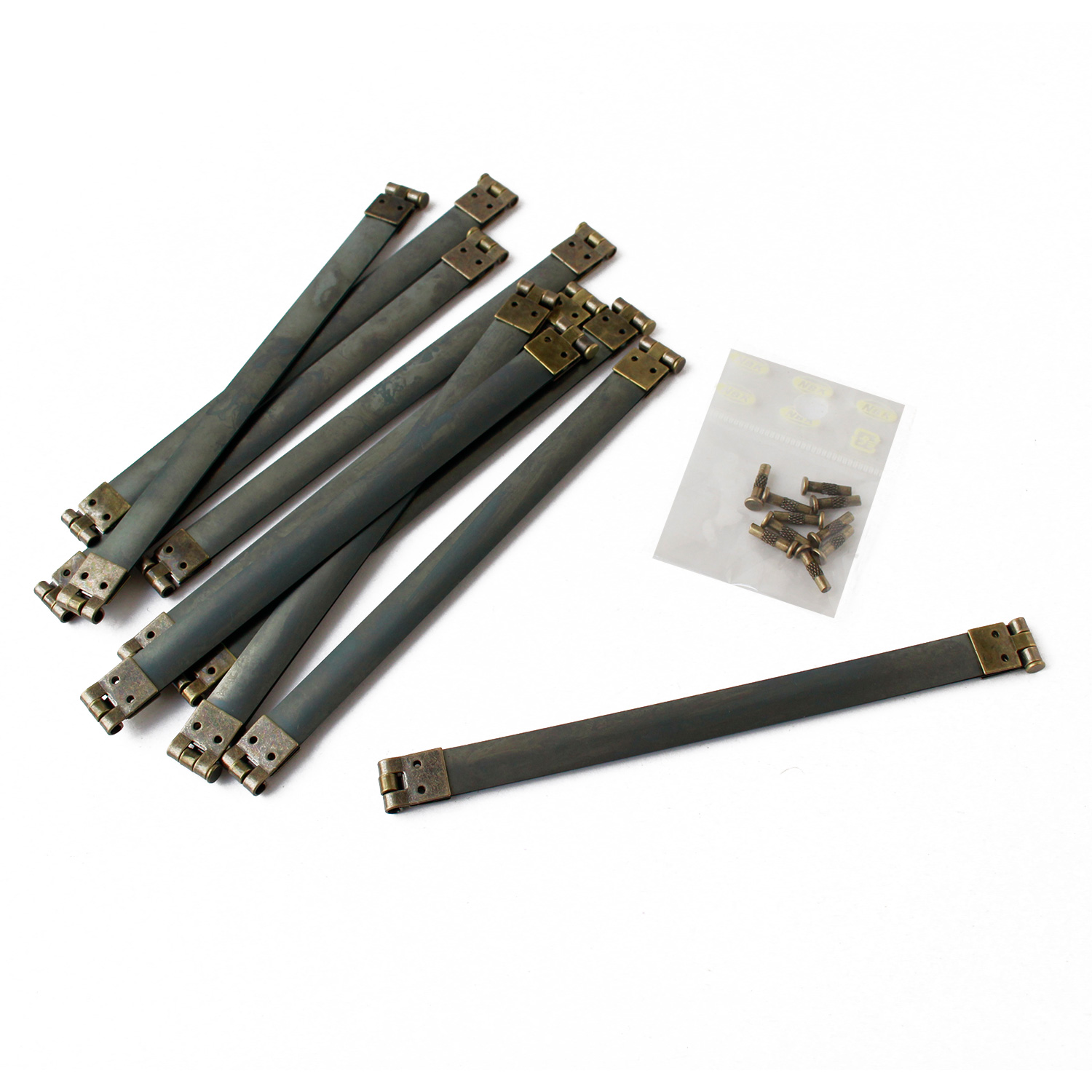【春フェア】【後継品】JS8004 バネ口金 AG 14cm 10本 (袋)