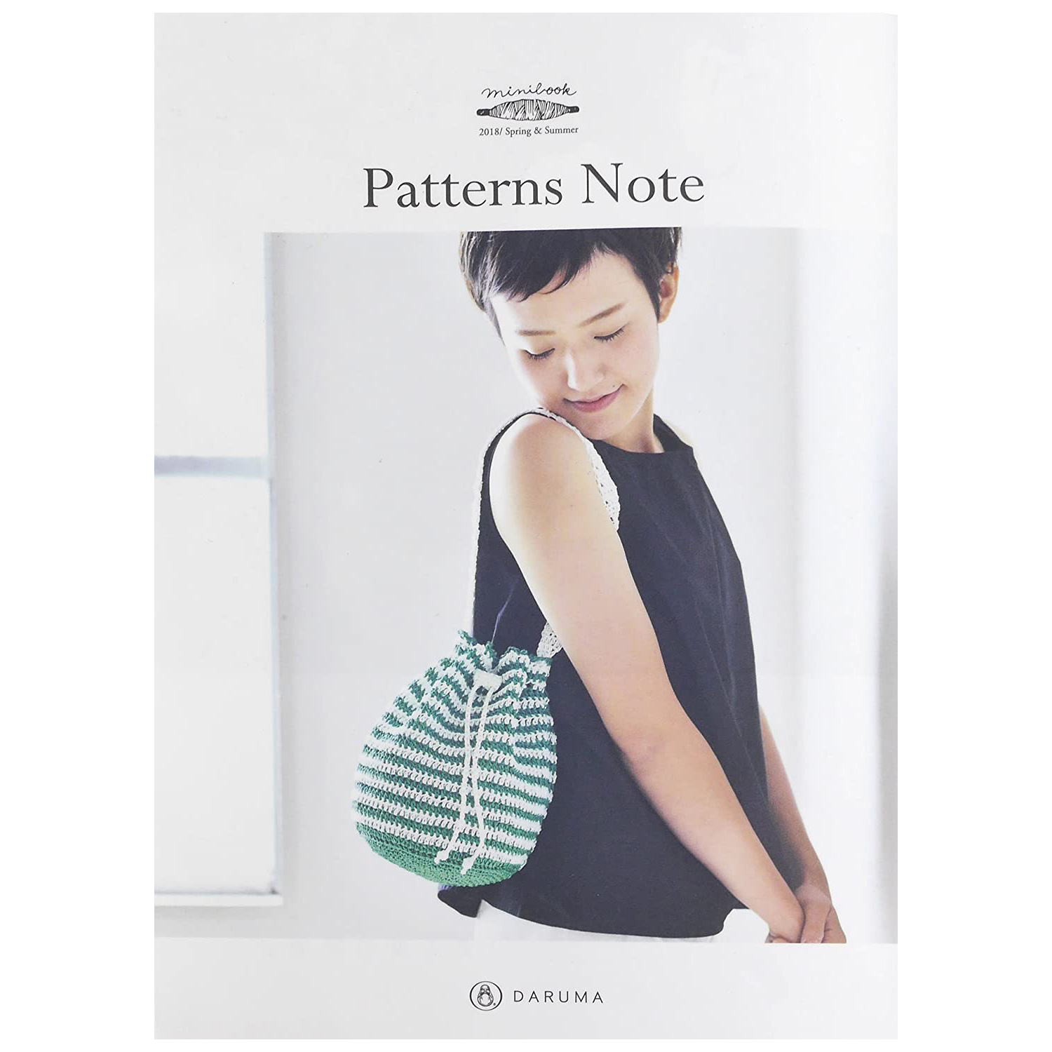 DRM8734-KN13 Patterns Note mini book /ダルマ (冊)