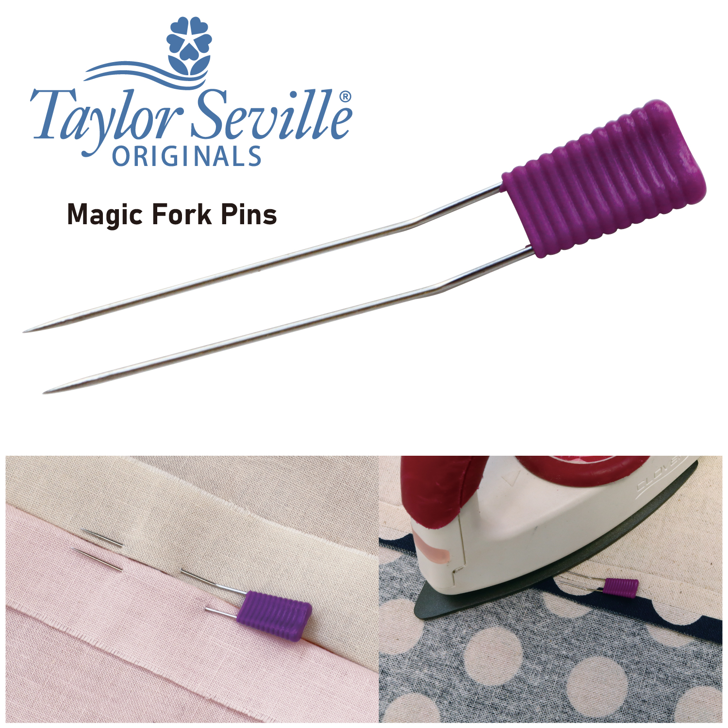 TY-04140 Taylor Seville Magic Fork Pin with Case (pcs)