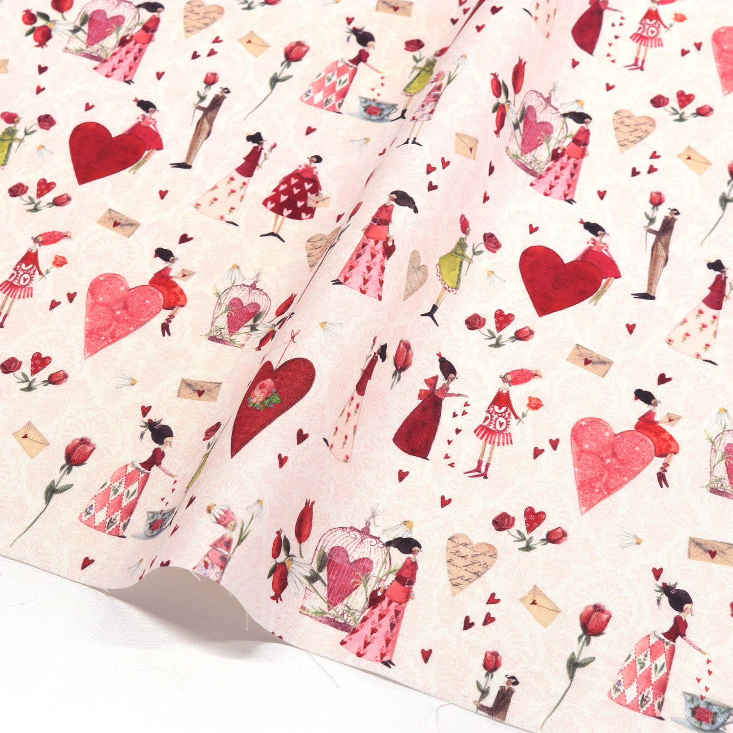 ACU3523-823-50CM acufactum Printed-fanric, Width approx.150cm 50cm/unit (sheet)