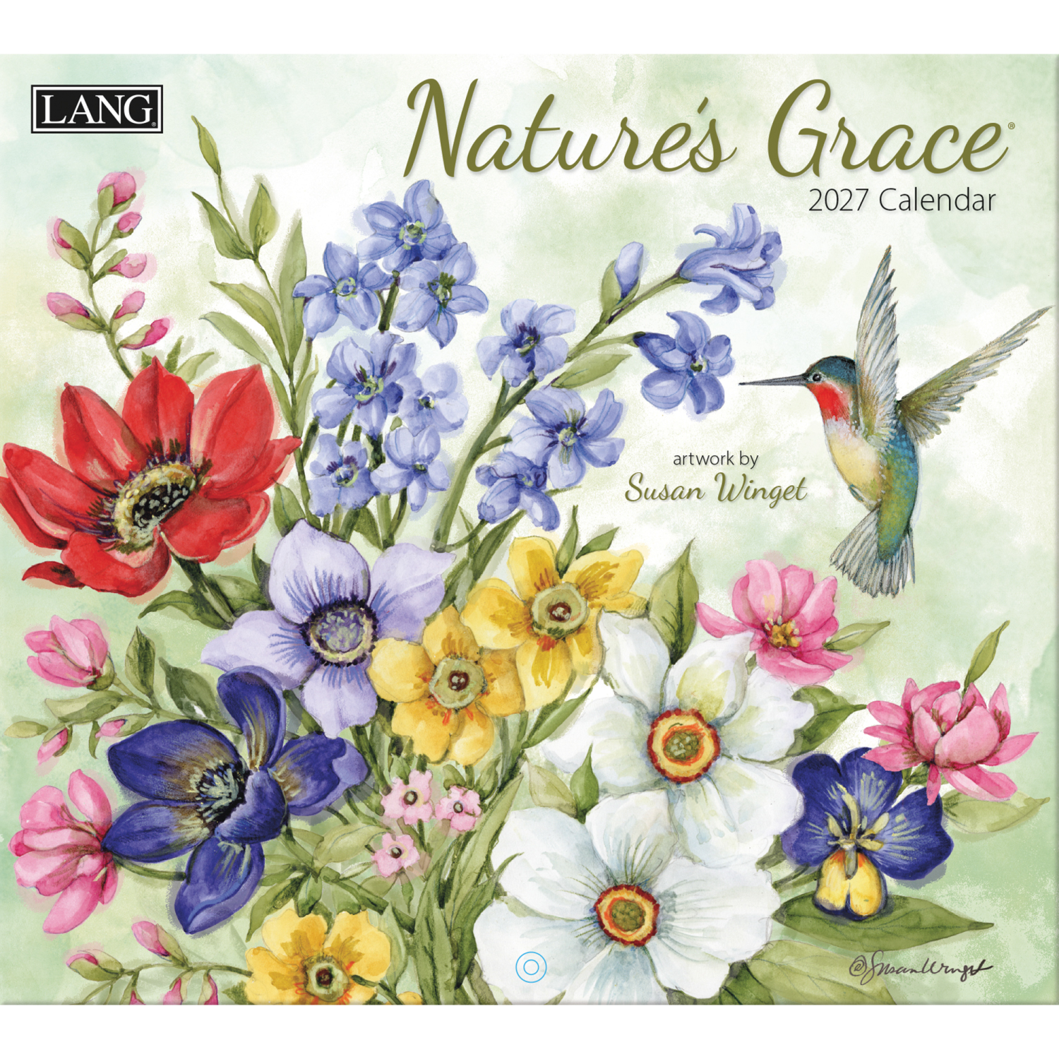 【6/25まで先行】US5023 2027年USAカレンダー 「NATURE'S GRACE」  (冊)