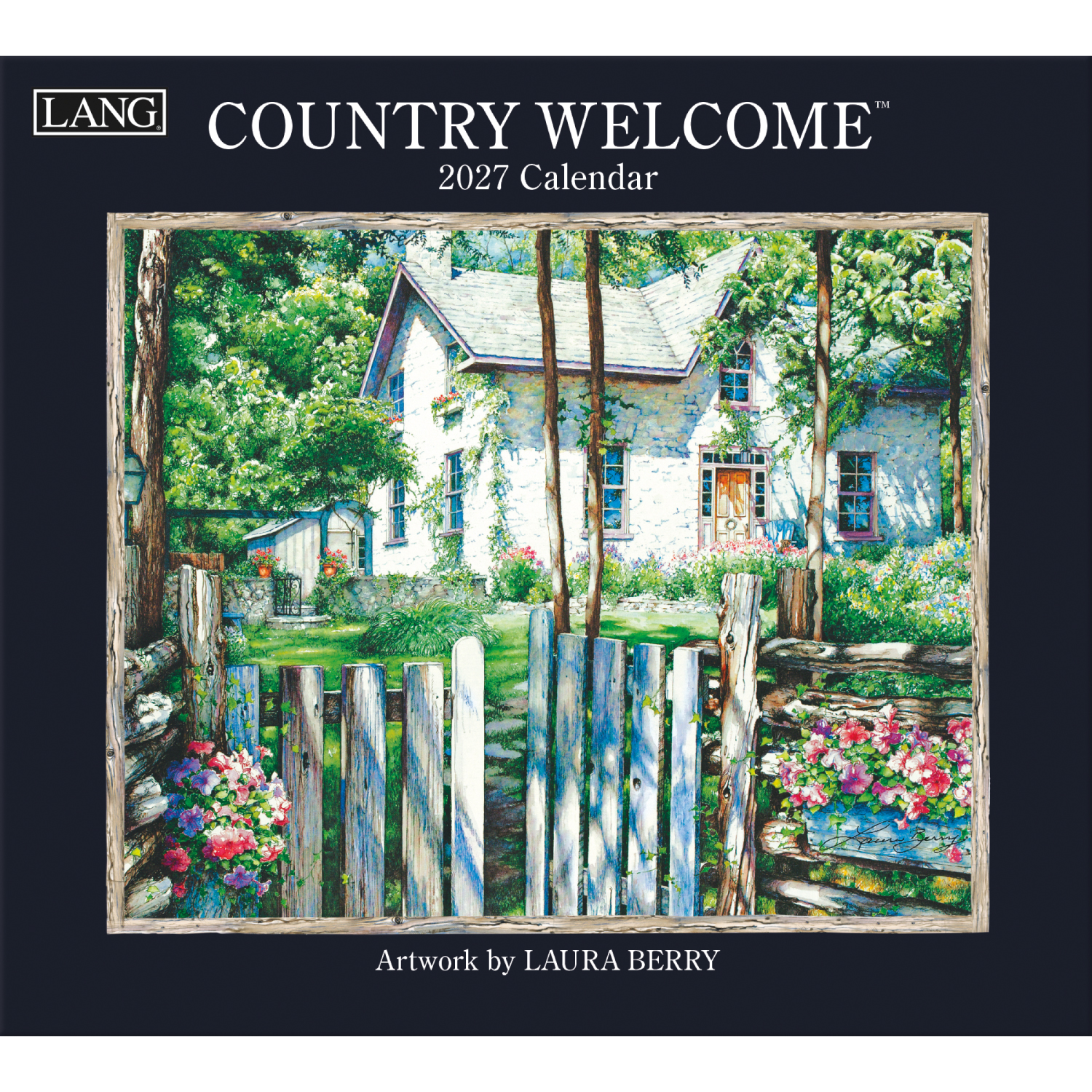 【6/25まで先行】US5027 2027年USAカレンダー 「COUNTRY WELCOME」  (冊)
