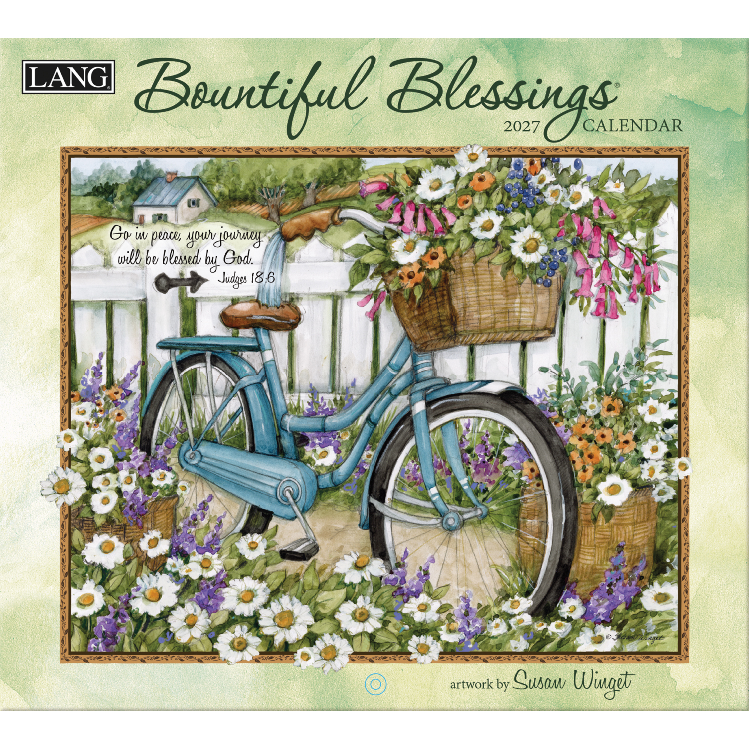 【6/25まで先行】US5029 2027年USAカレンダー 「BOUTIFUL BLESSINGS」  (冊)
