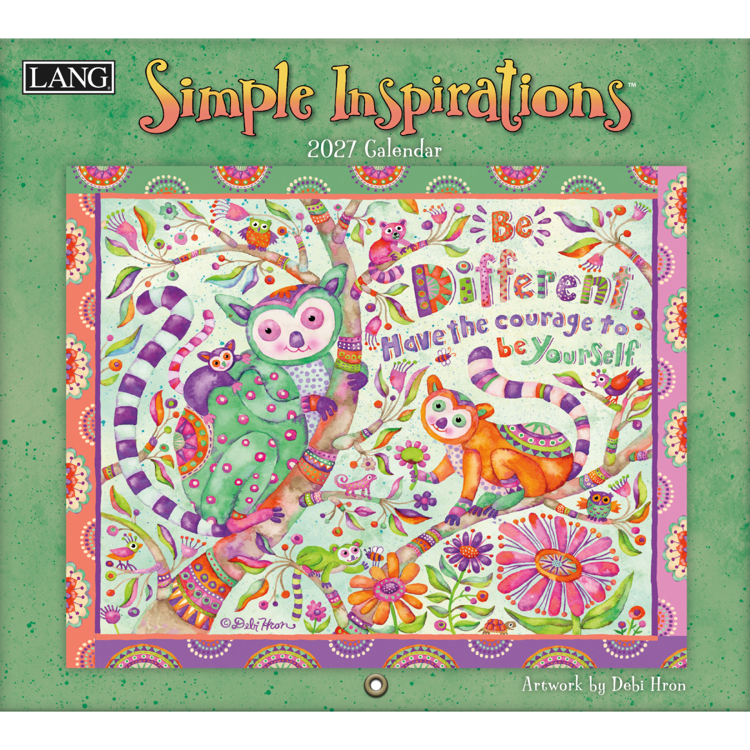 【6/25まで先行】US5032 2027年USAカレンダー 「SIMPLE INSPIRATIONS」  (冊)