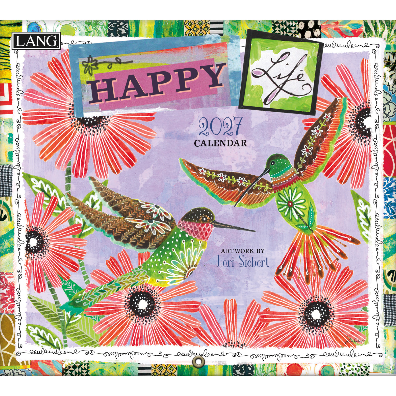 【6/25まで先行】US5033 2027年USAカレンダー 「Happy Life」  (冊)