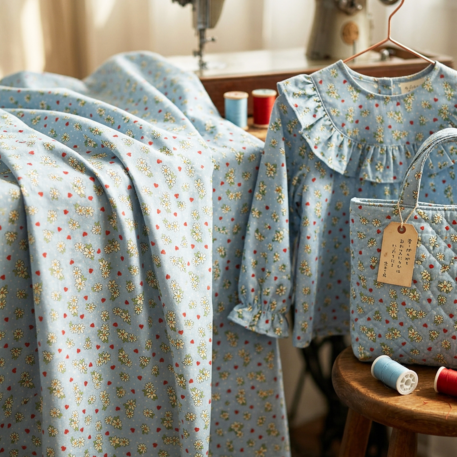 MAR551643-B-50CM シーチング USAプリント生地 MarcusFabrics 巾約110cm 50cm単位 (枚)