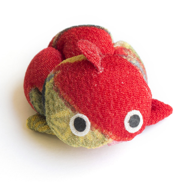 S40-274　Crepe Decorations Red Goldfish　(袋)