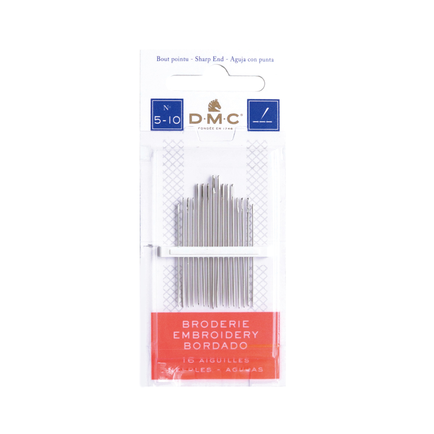 DMC1765-3 Embroidery needle #5-10 (pcs)